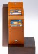 Genuine Leather Folding Card Holder.