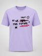 Lavender Typo Shirt