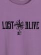 Lilac Typo Shirt