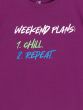 Magenta Typo Shirt