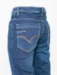 Semi Slim Fit Washed Jeans With Five Pockets