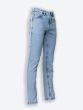 Semi Slim Fit Washed Jeans With Five Pockets