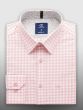 Check Jacquard Formal Shirt
