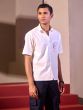 Oversized short sleeve shirt