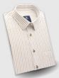 Stripe half-sleeve shirt