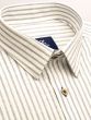 Stripe half-sleeve shirt