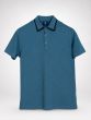 Contrast Royal Polo