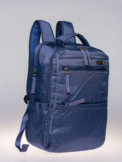 Blue Exterior Backpack.