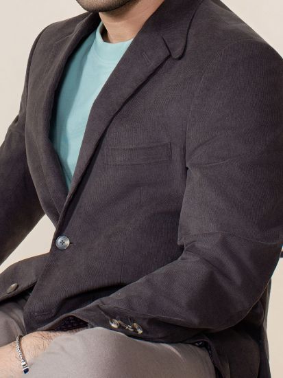 Corduroy Textured Blazer