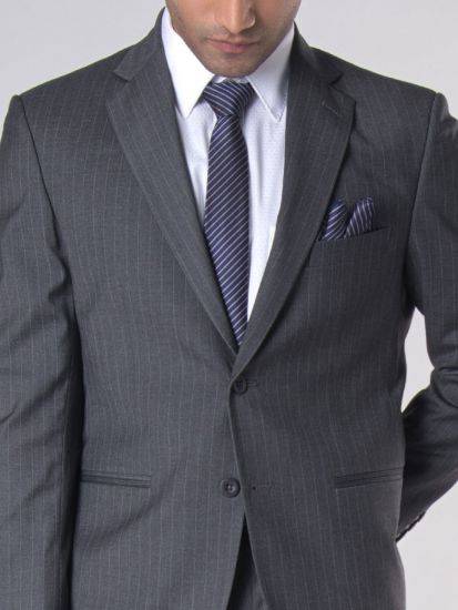 Mens Two Piece Stripe Suit