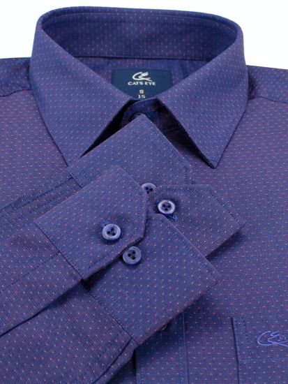 Jacquard formal shirt