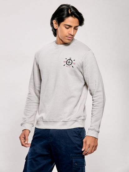 Full sleeve round neck polo shirt