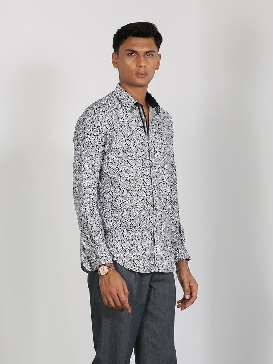 Printed Smart Casual