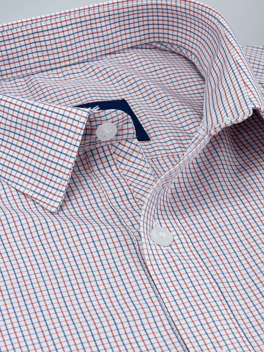 Micro Check Office Shirt