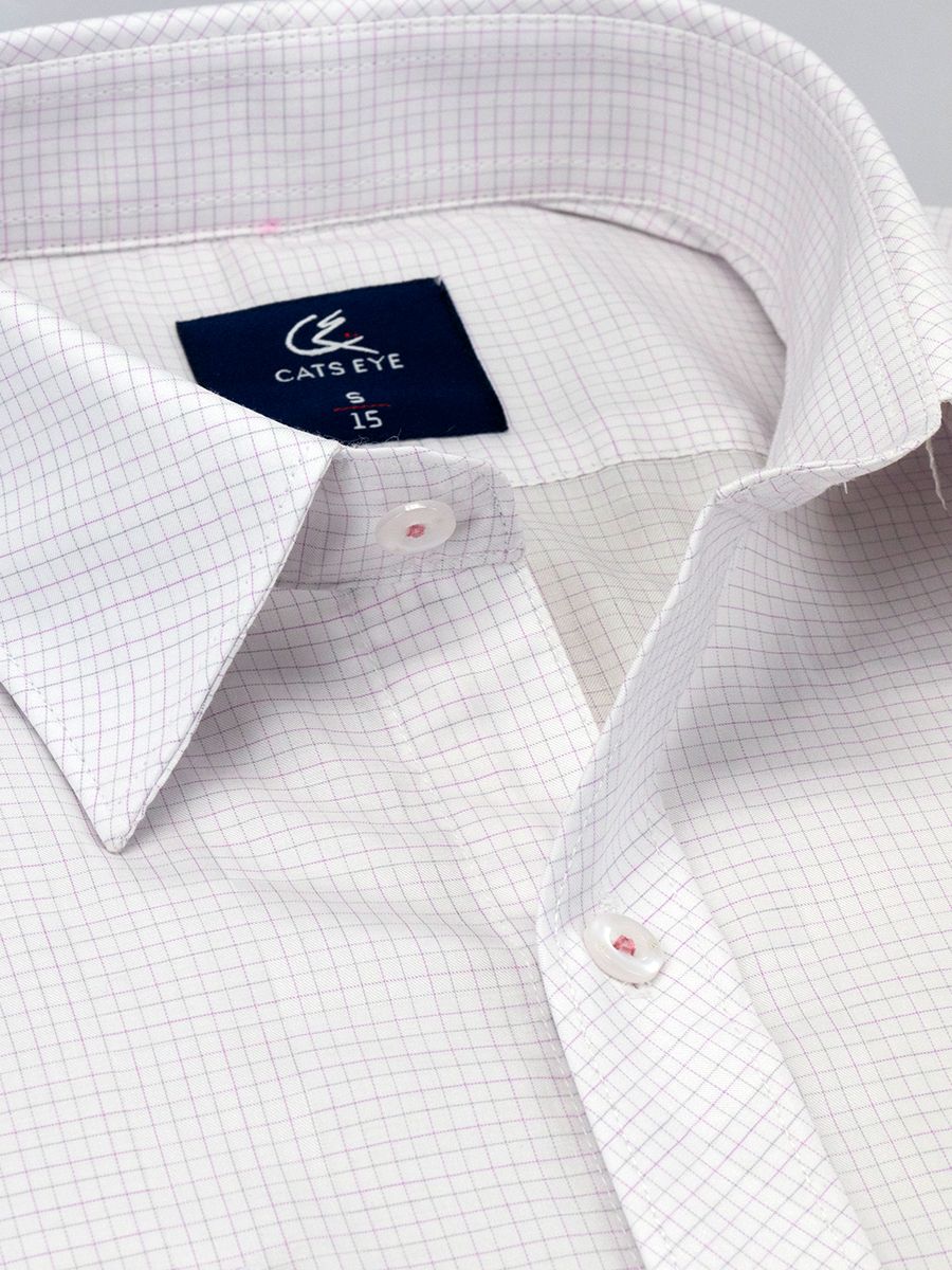 Formal Shirt with Micro Check