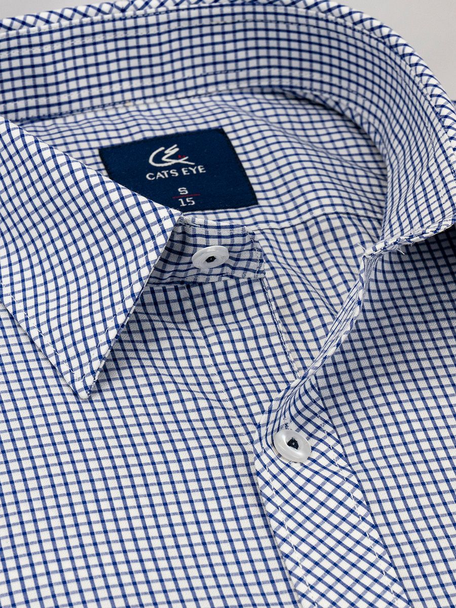 Formal Shirt with Micro Check