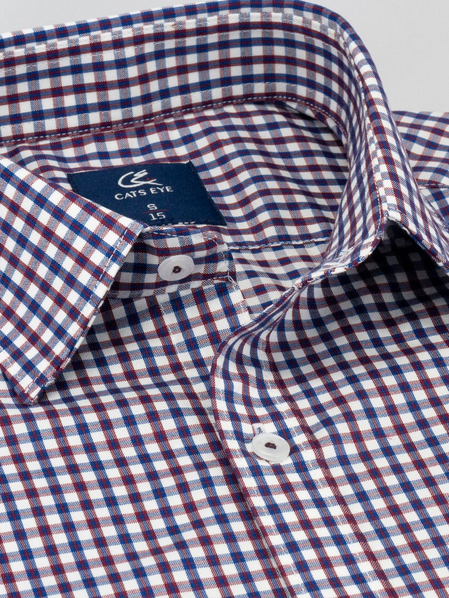 Formal Shirt with Micro Check