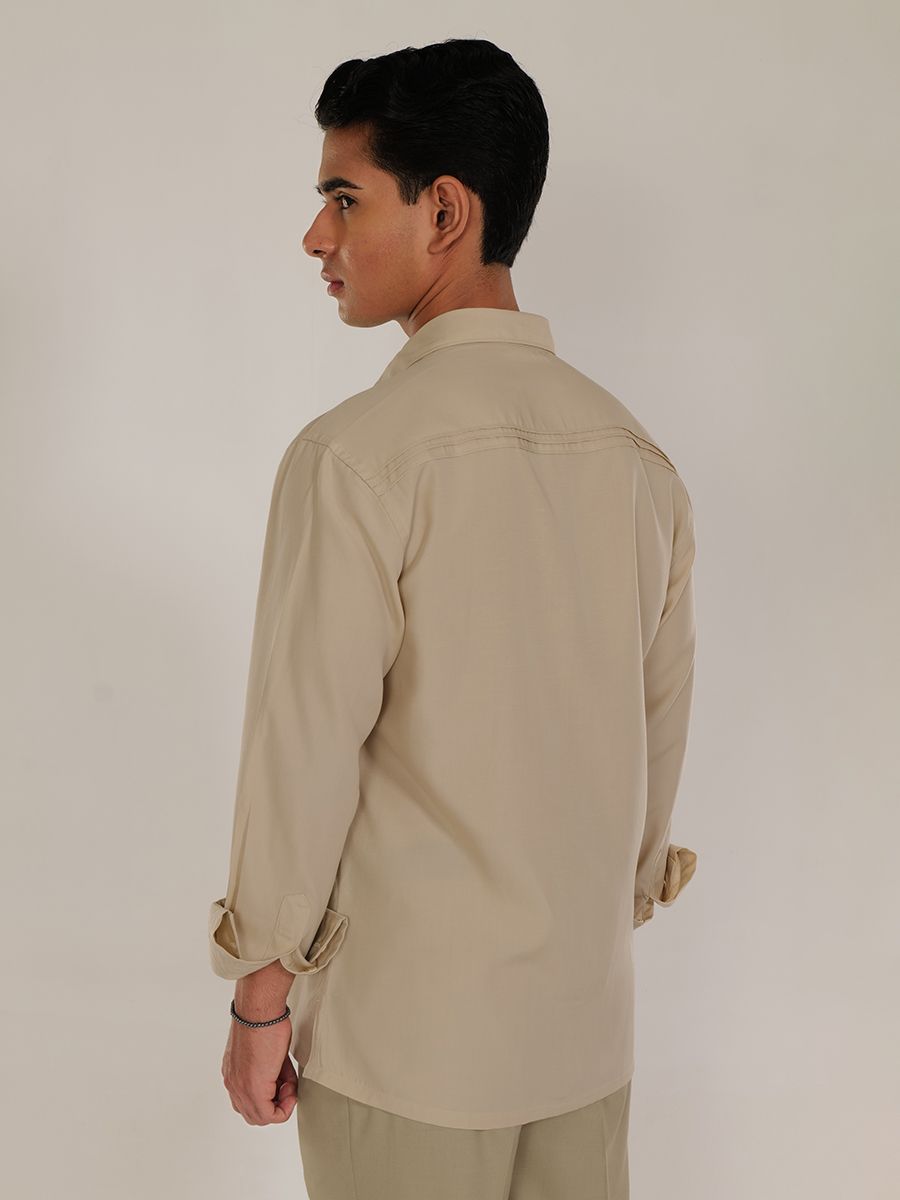 Pleated Shirt