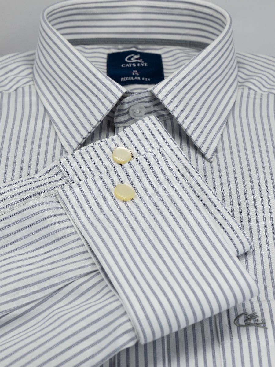 Double Cuff Stripe Formal