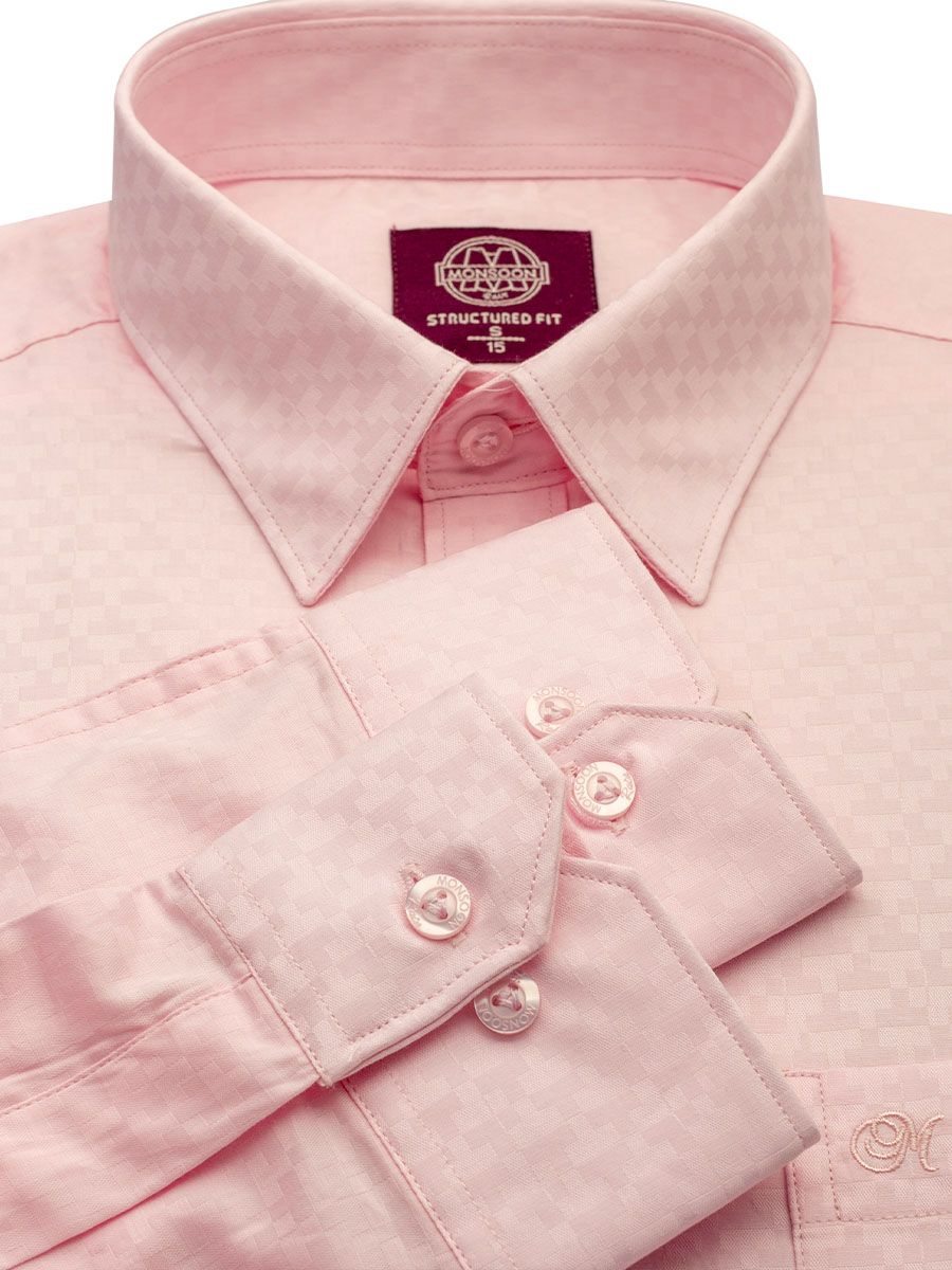Jacquard formal shirt