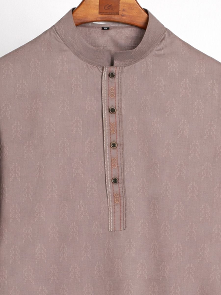 Modern Textured Panjabi