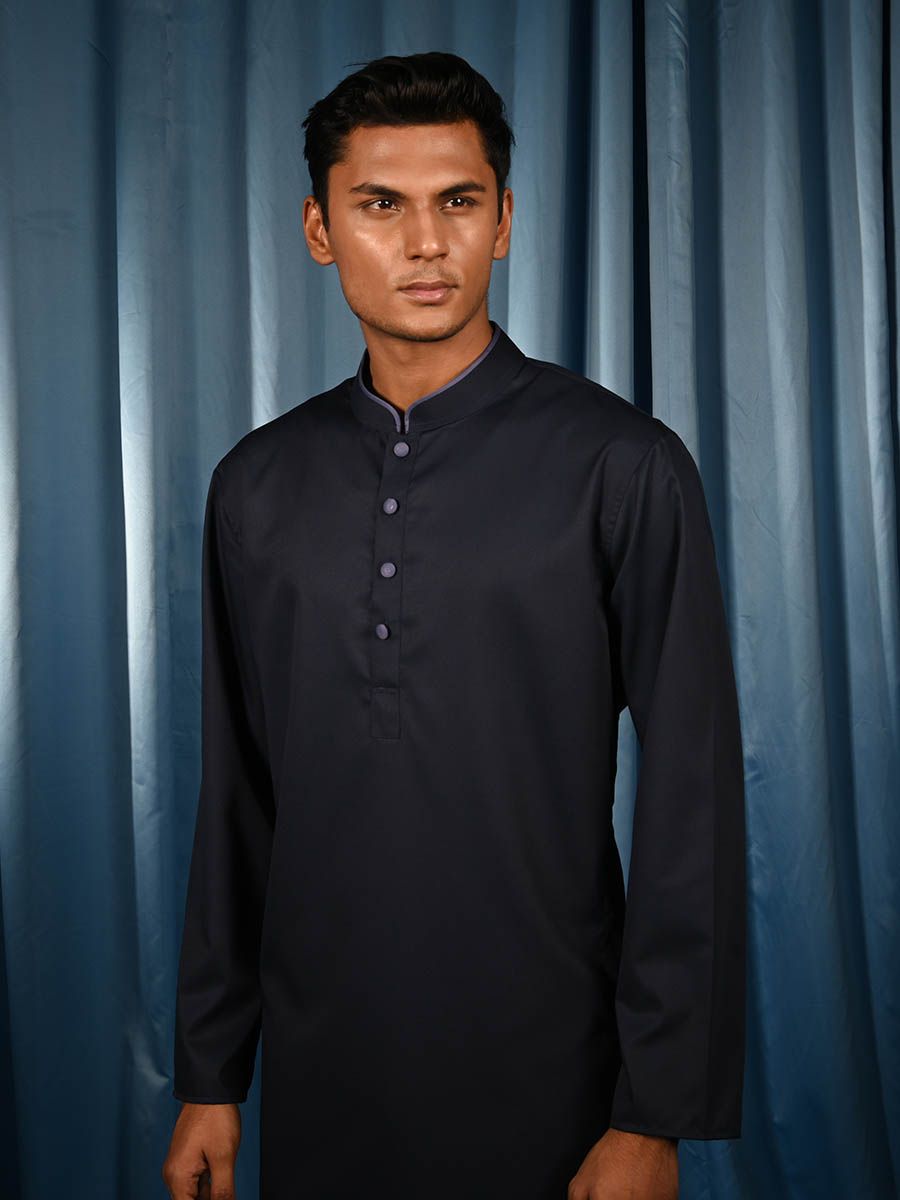 Classic Blue Panjabi 