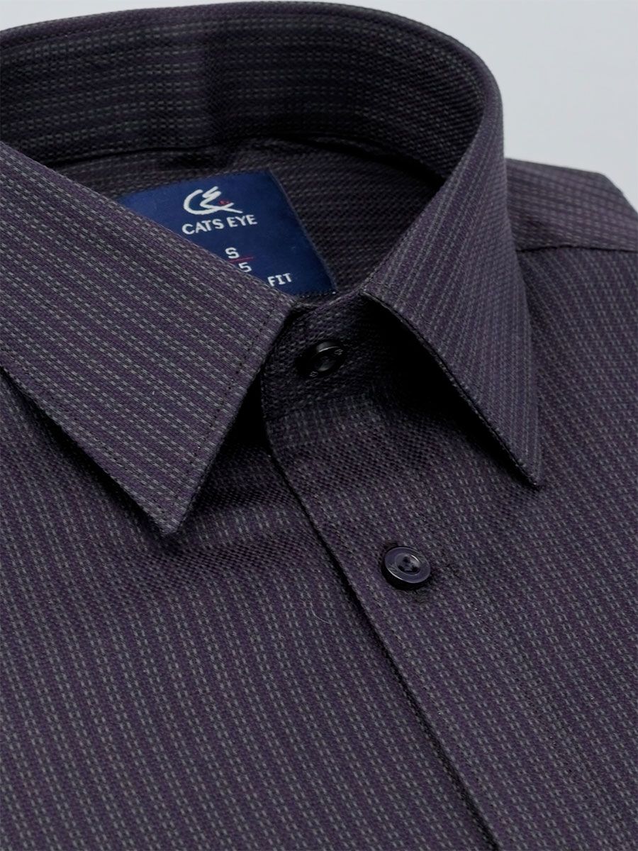 Jacquard formal shirt