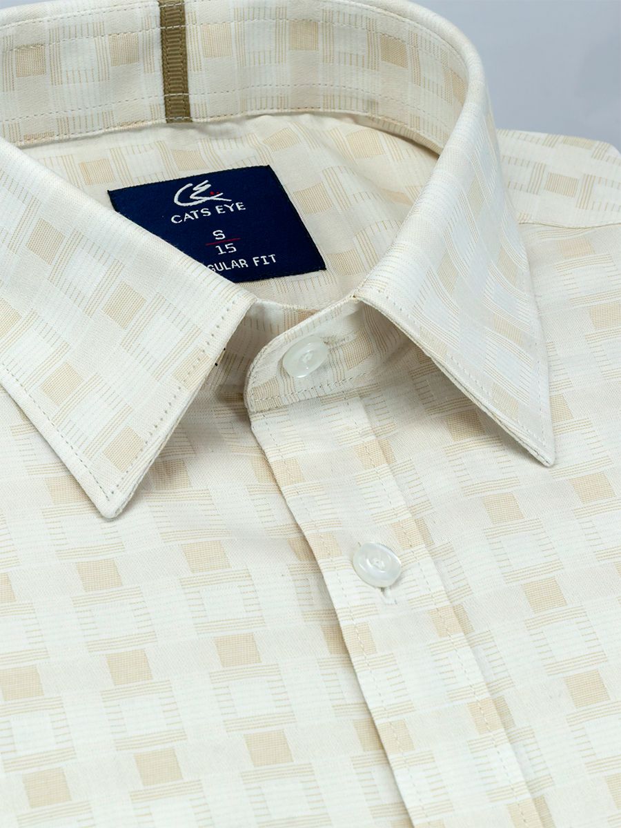 Jacquard formal shirt