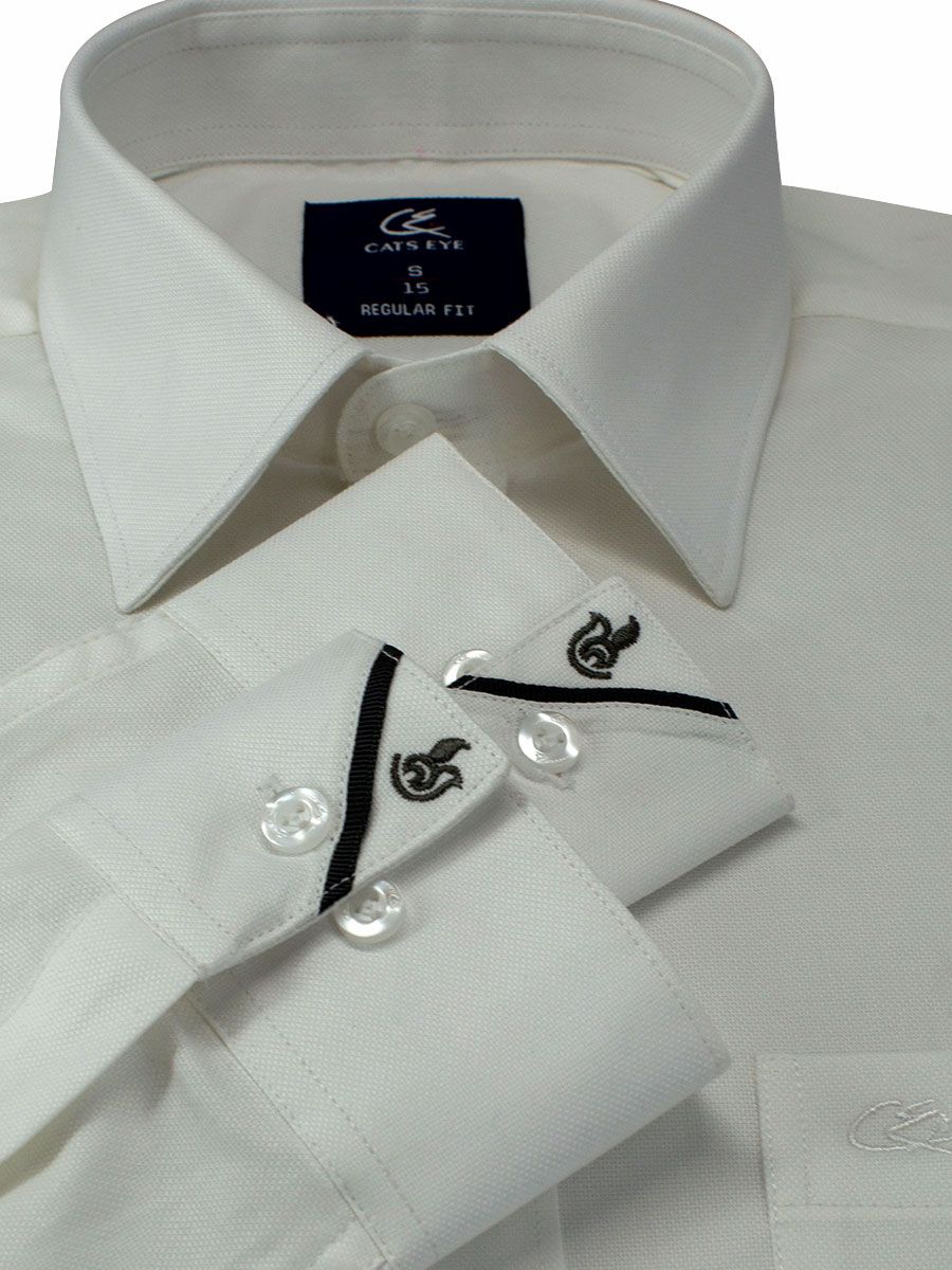 Jacquard formal shirt