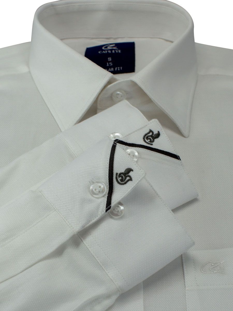Jacquard formal shirt