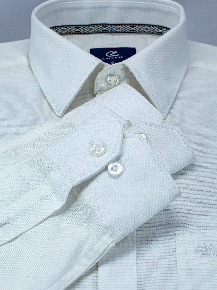 Jacquard formal shirt