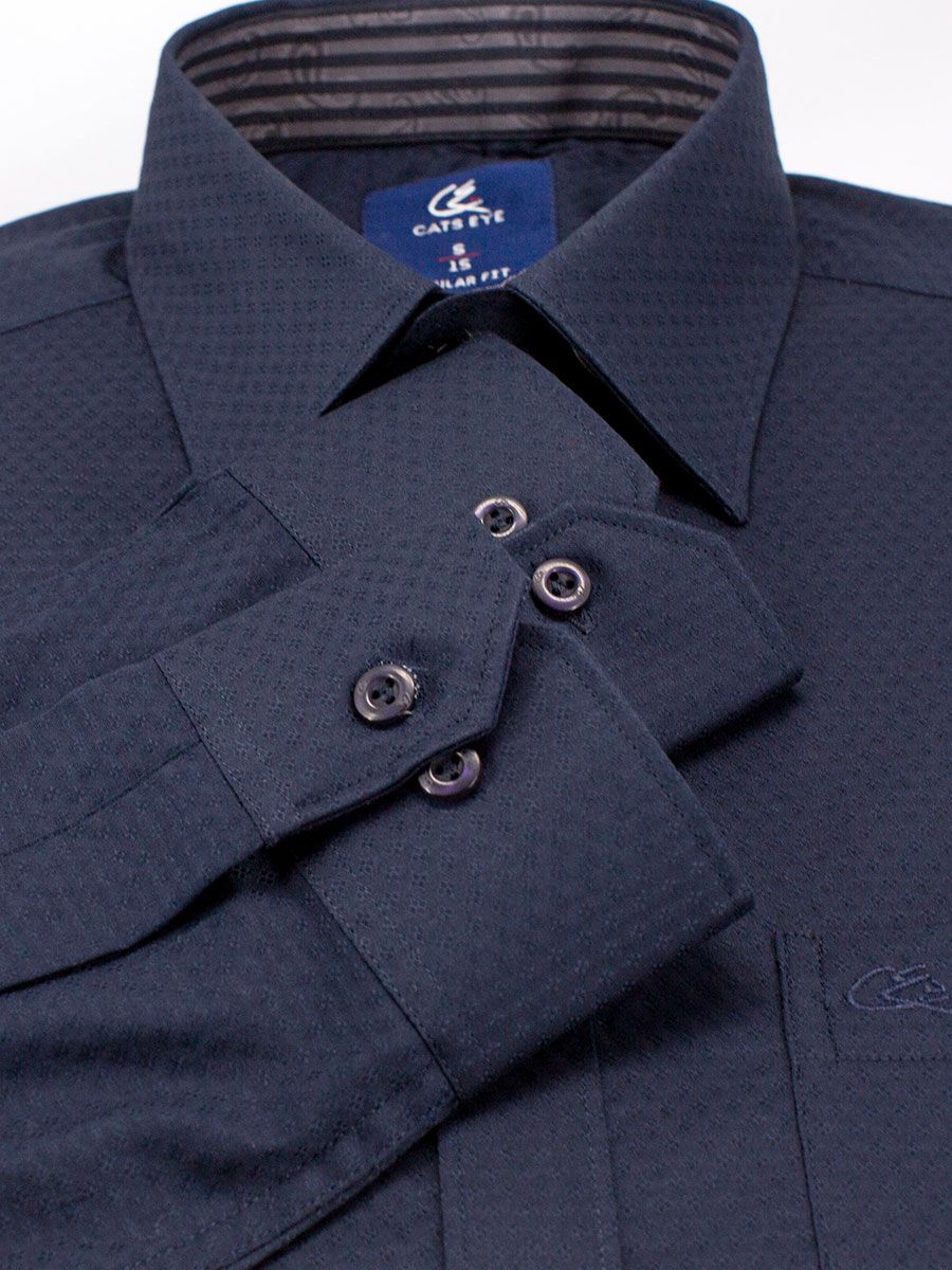 Jacquard formal shirt