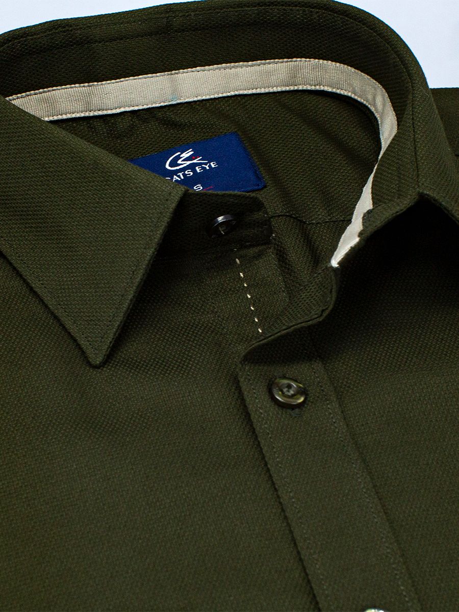 Jacquard formal shirt