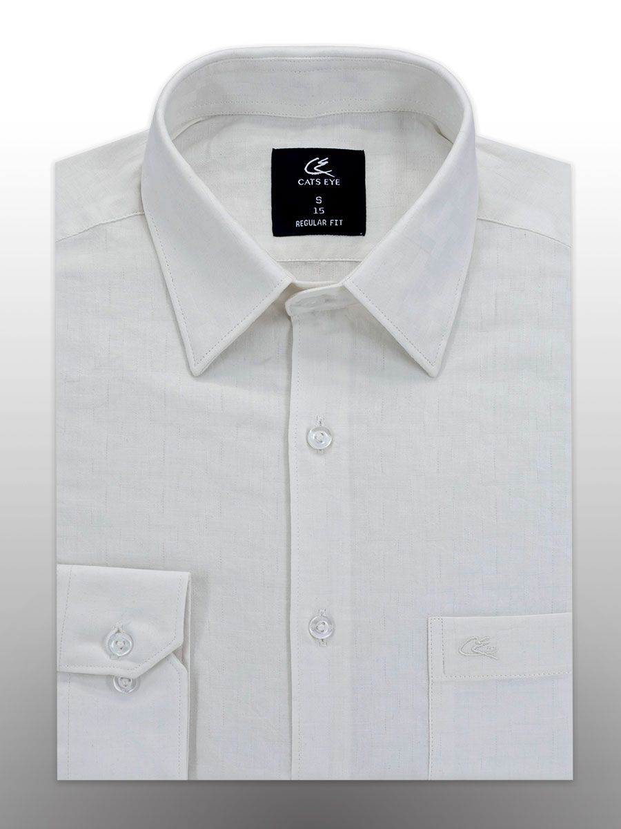 Jacquard formal shirt