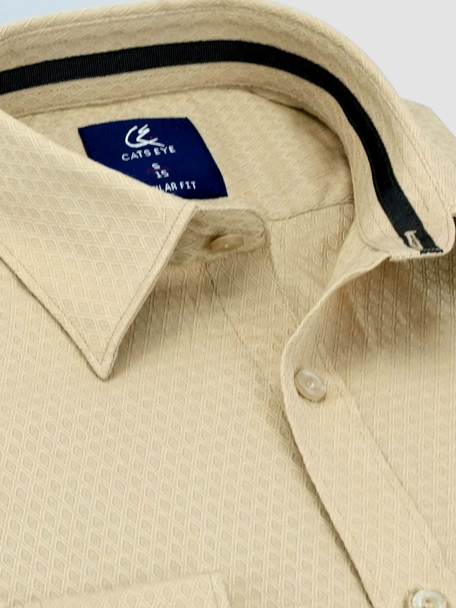 Jacquard formal shirt