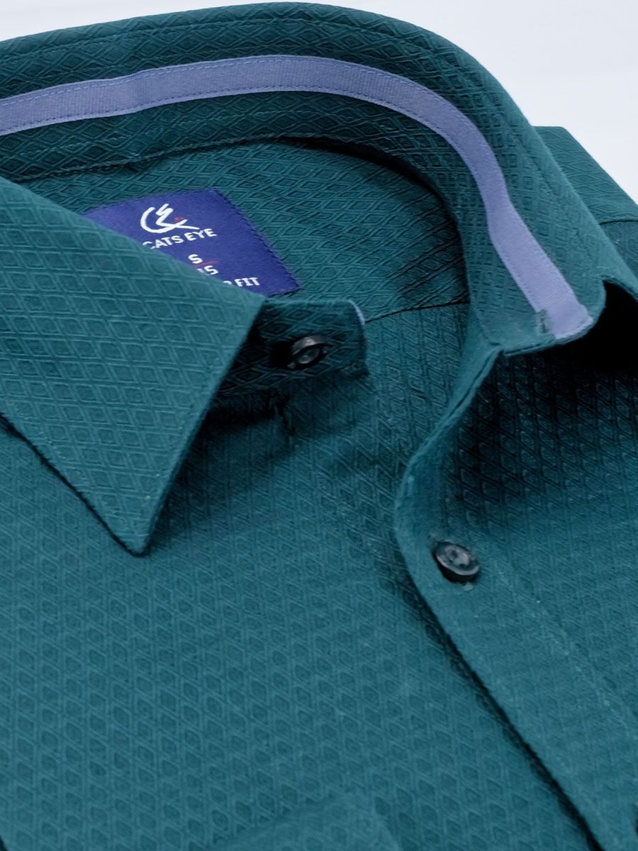 Jacquard formal shirt