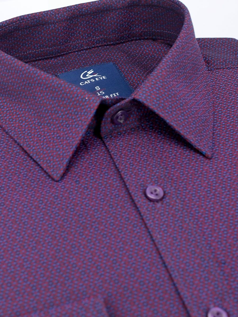 Jacquard formal shirt