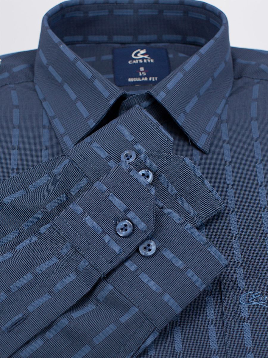 Jacquard formal shirt
