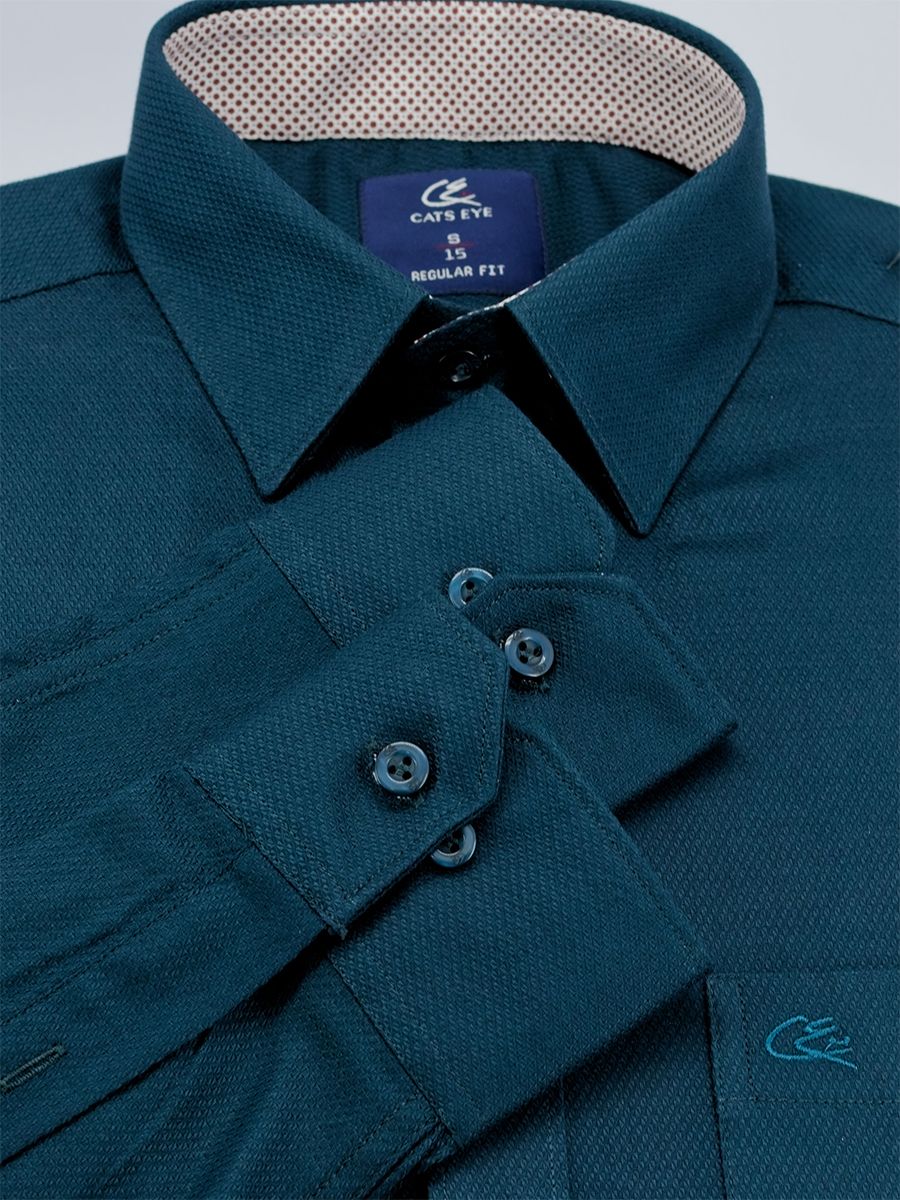 Jacquard formal shirt