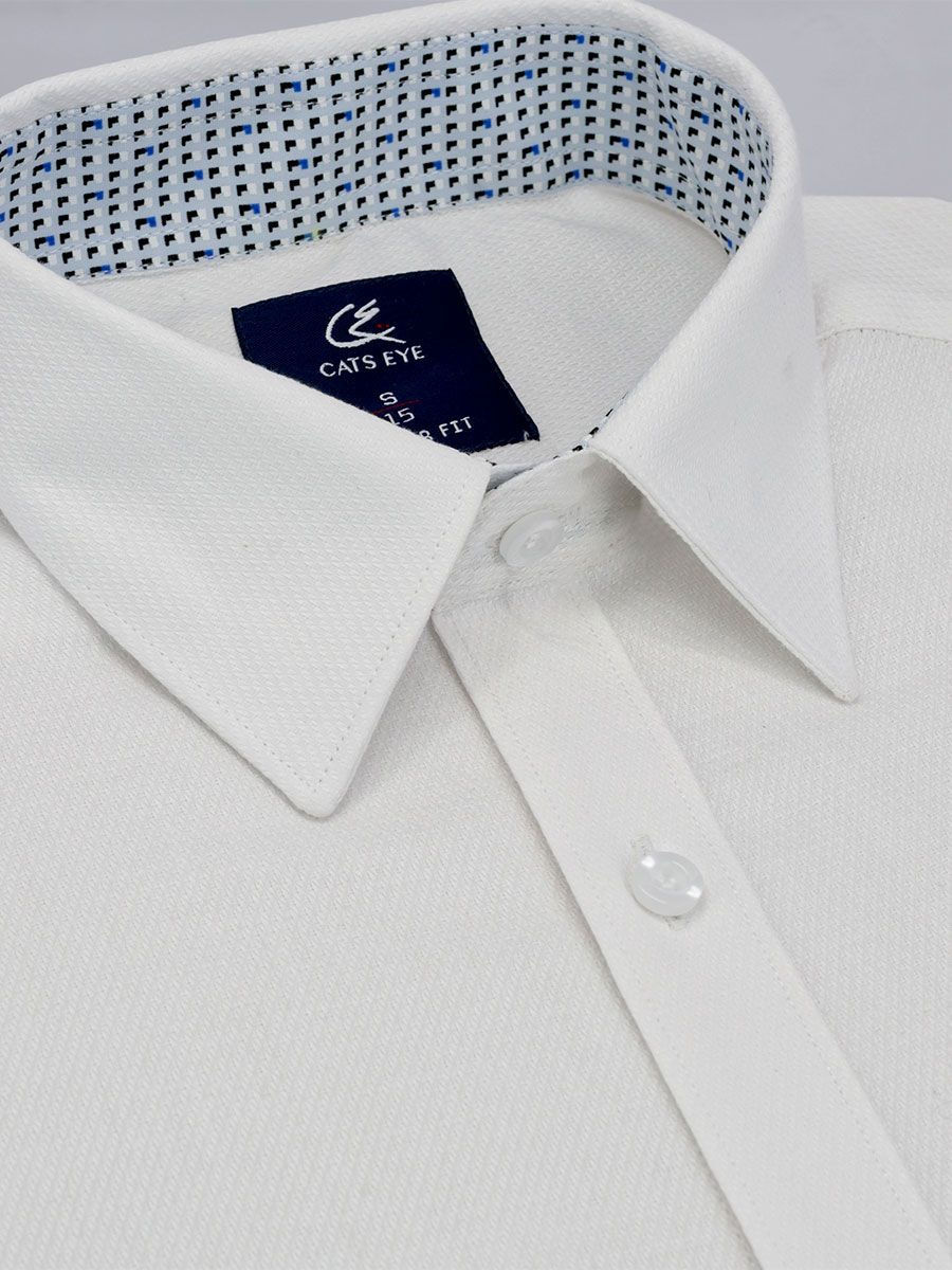 Jacquard formal shirt