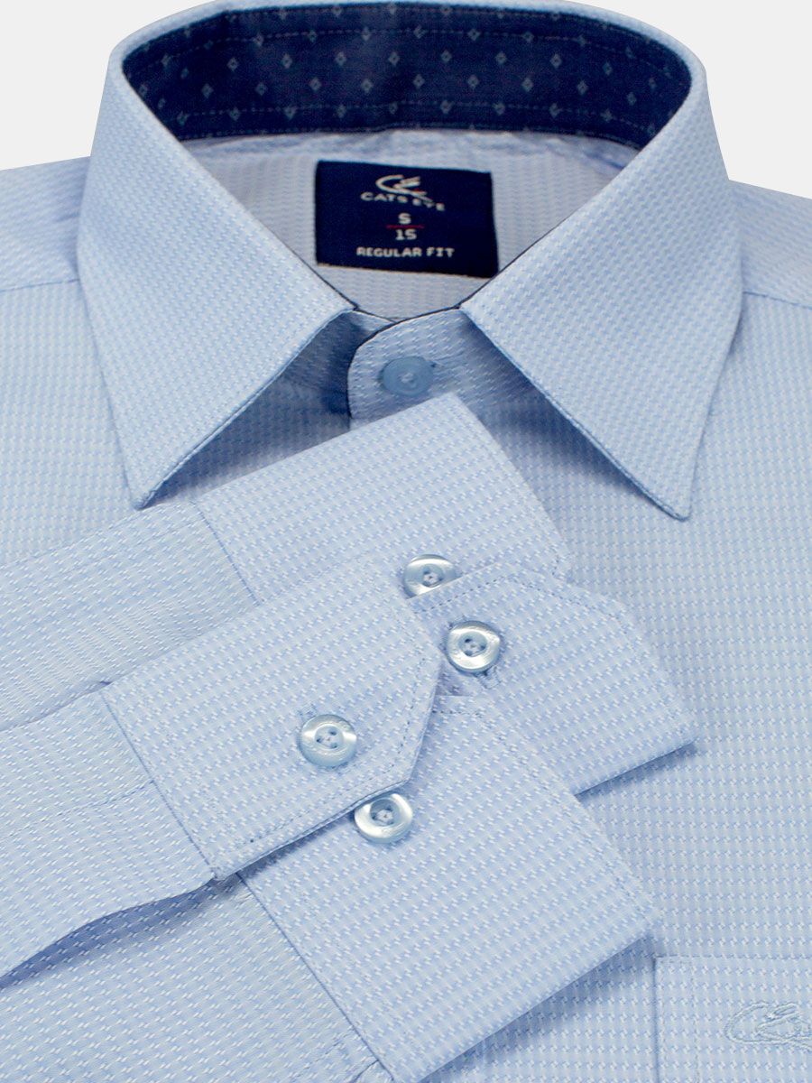 Jacquard formal shirt