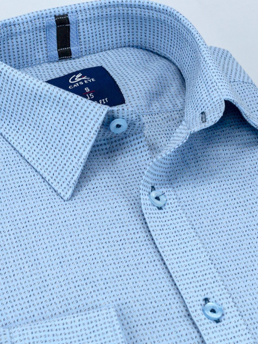 Jacquard formal shirt