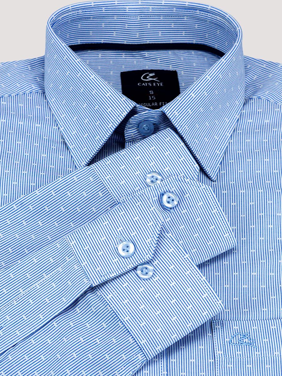 Jacquard formal shirt