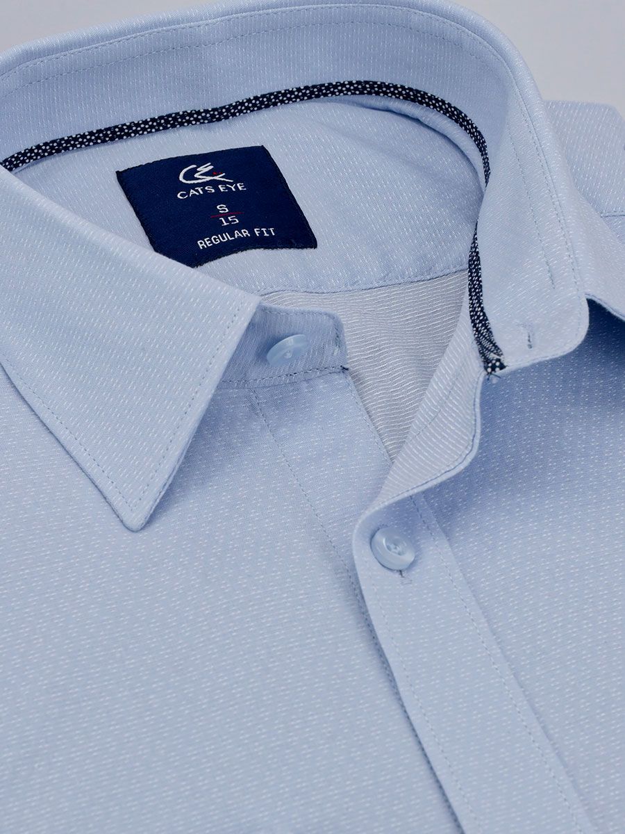 Jacquard formal shirt