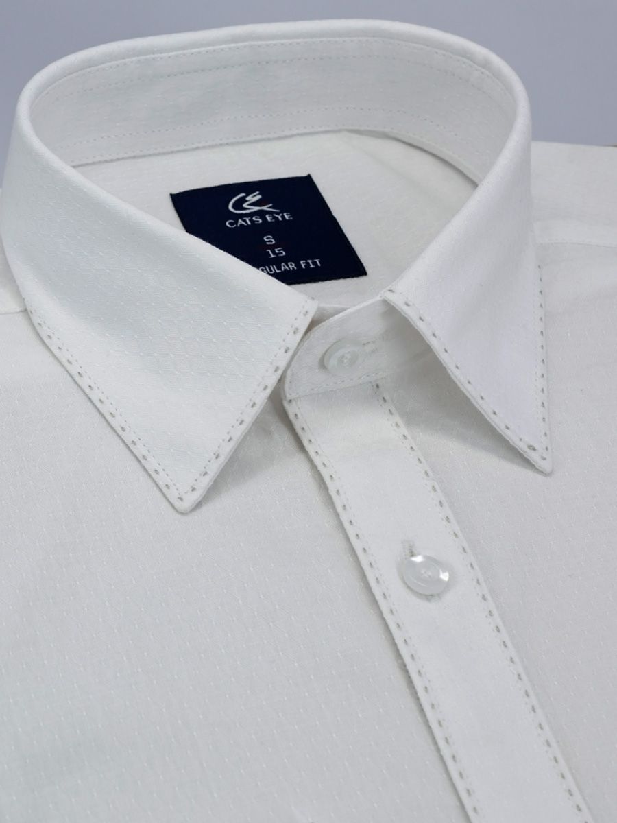 Jacquard formal shirt