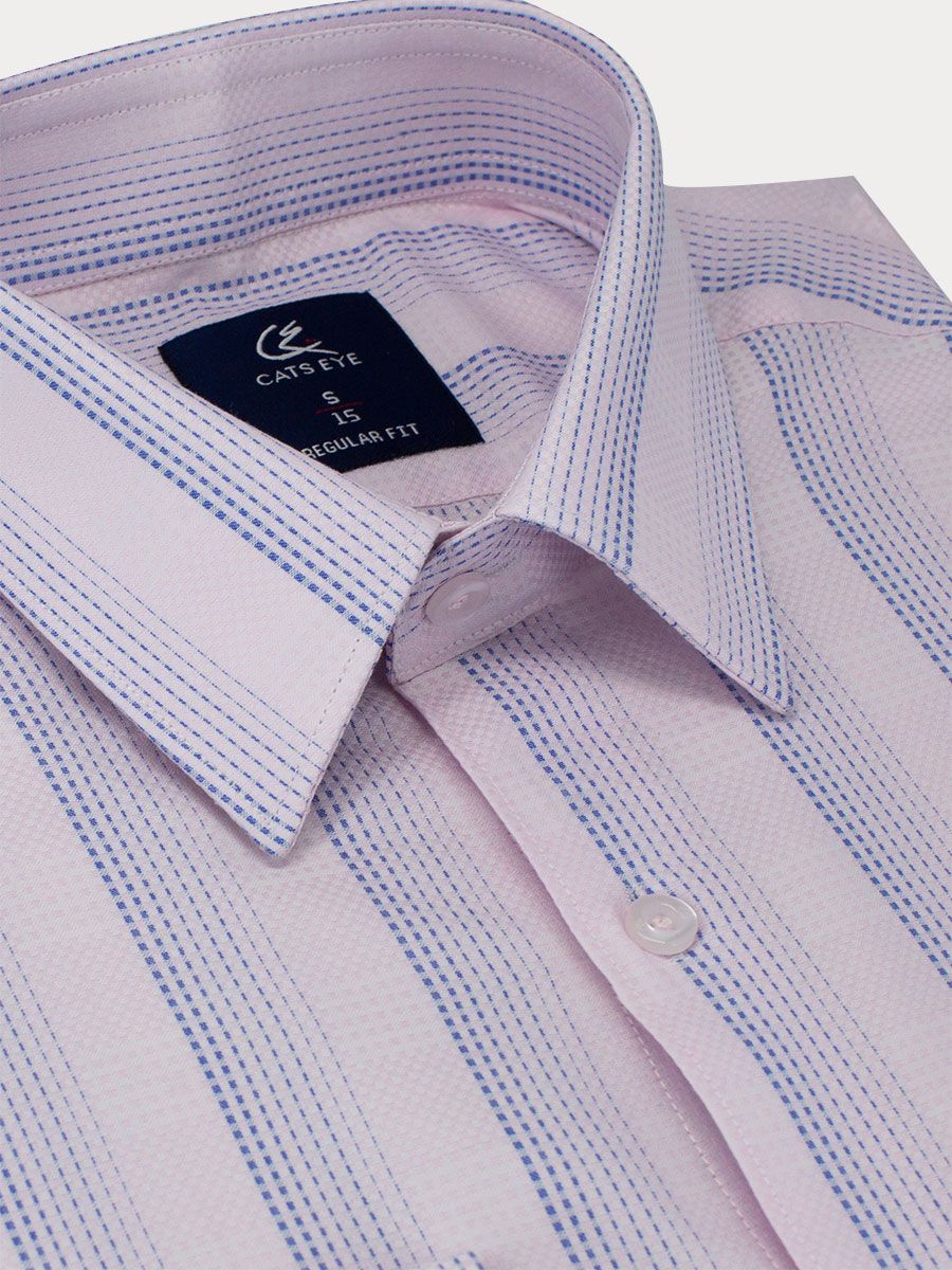 Jacquard formal shirt