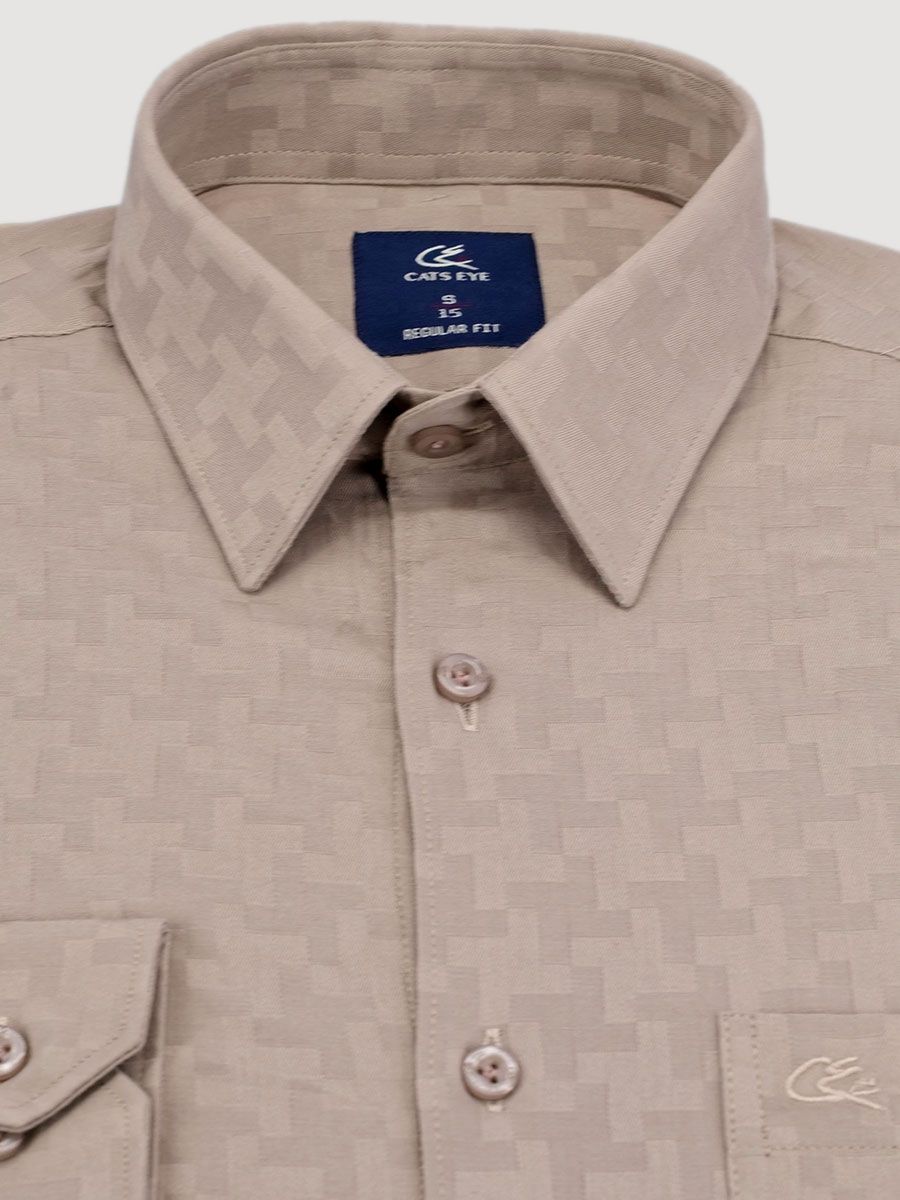  Jacquard formal shirt