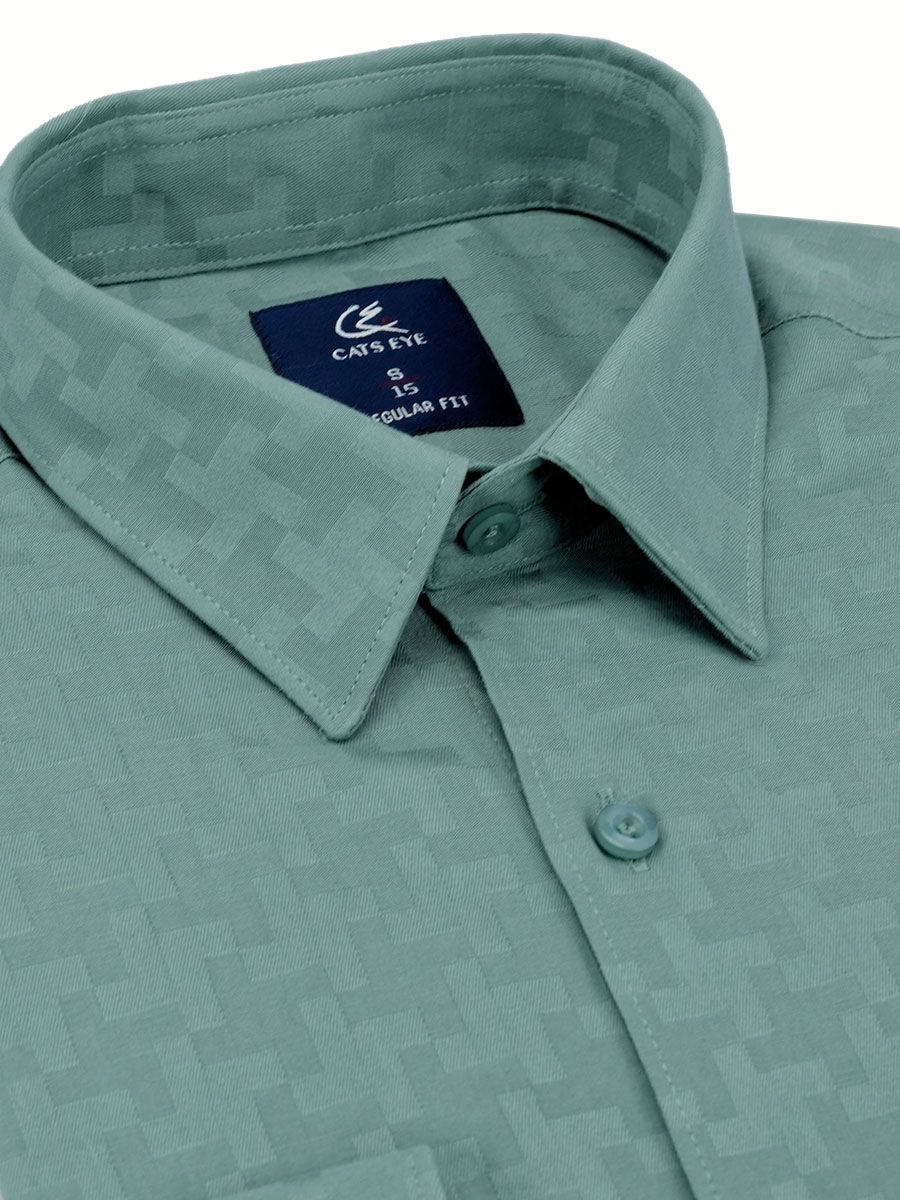 Jacquard formal shirt