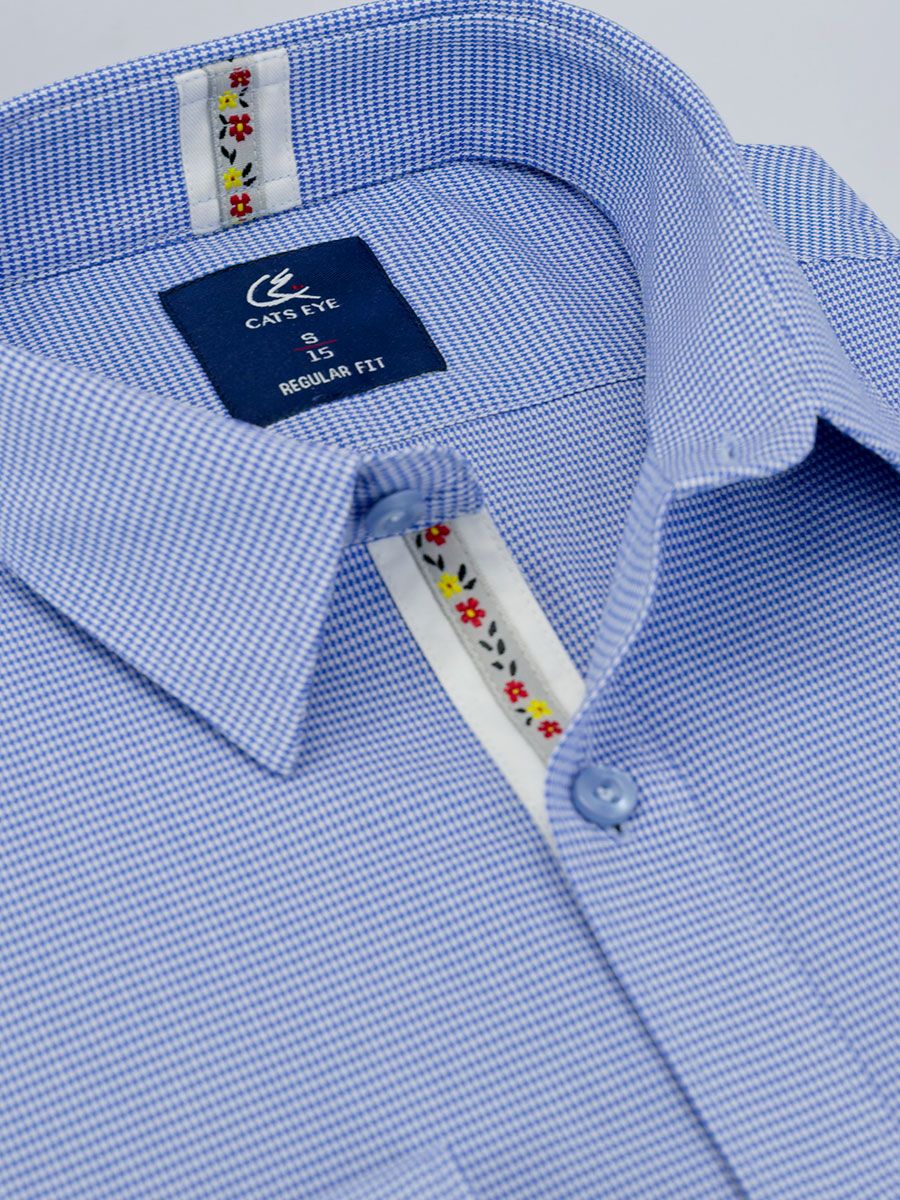 Jacquard formal shirt