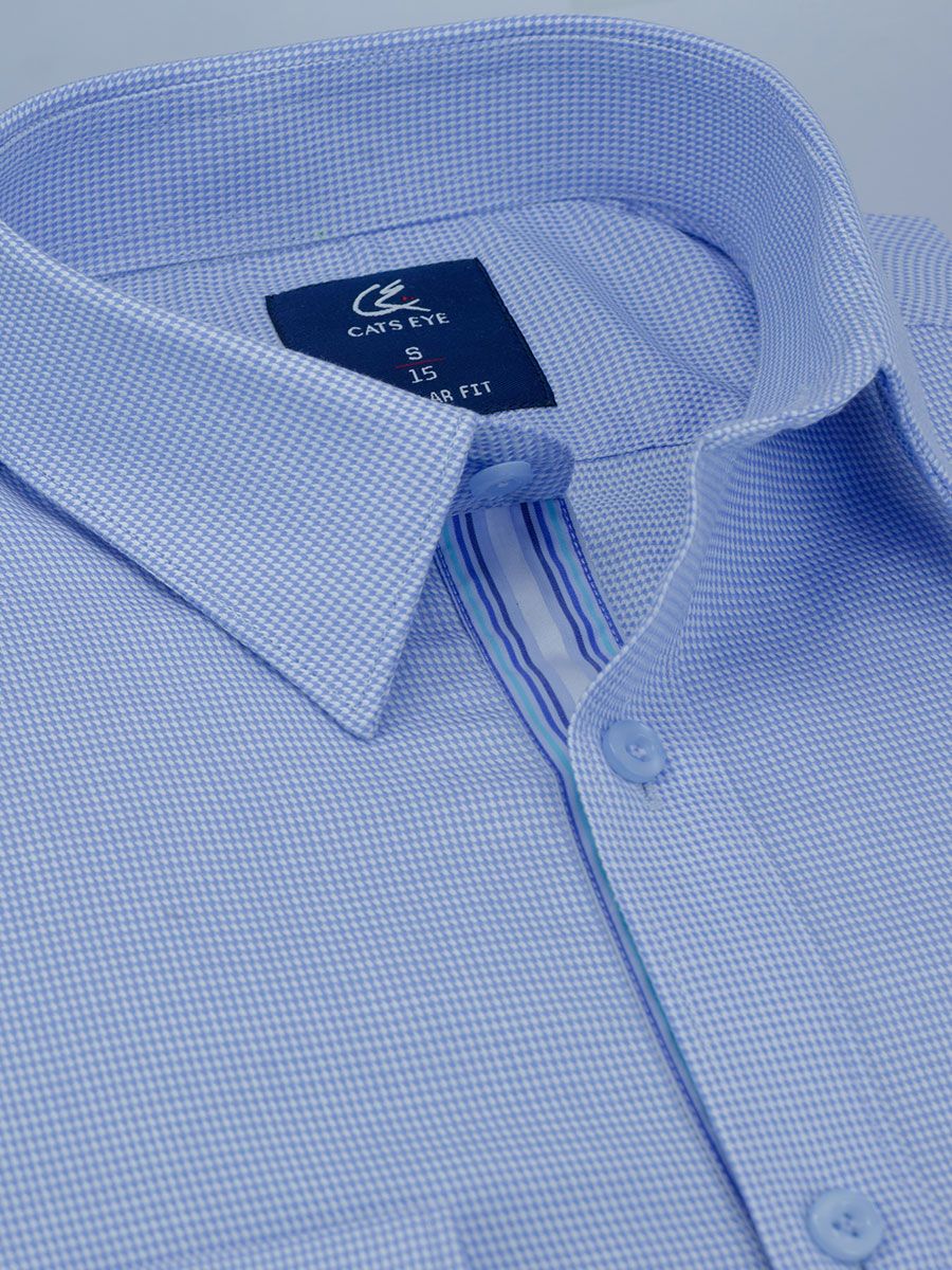 Jacquard formal shirt
